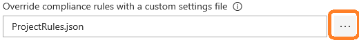 Custom Compliance Rules JSON File